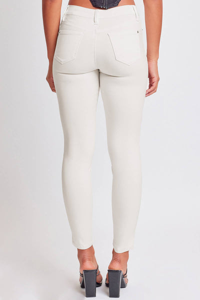 Shell Pink Hyperstretch Mid-Rise Skinny Jean