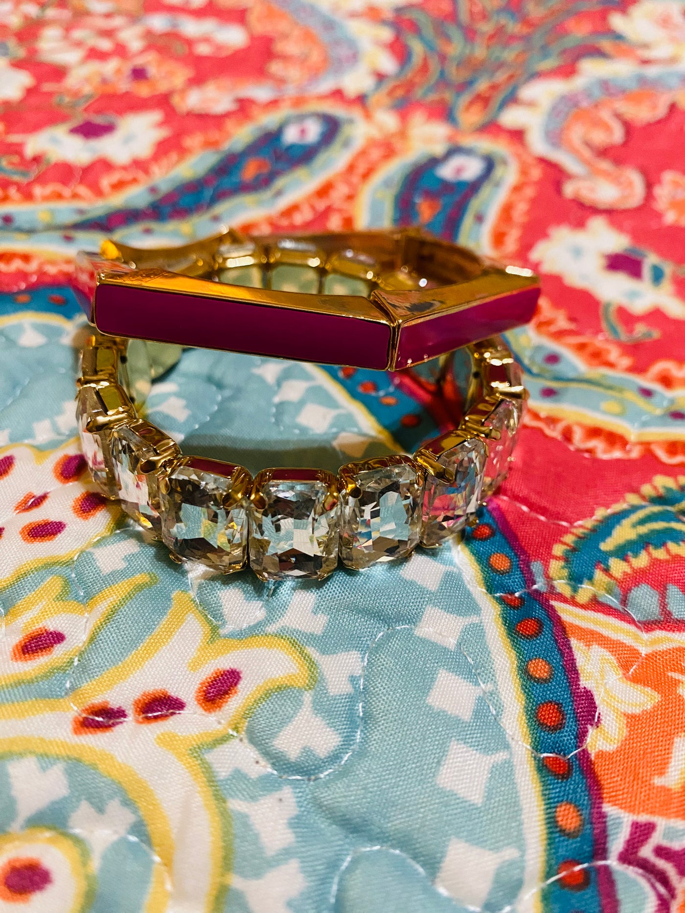 Rhinestone bracelet